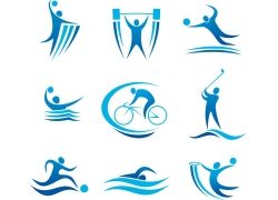 体育运动标志设计图片